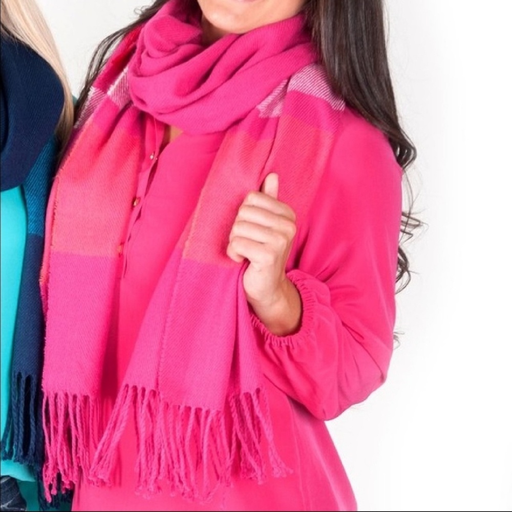 All For Color Pink Scarf